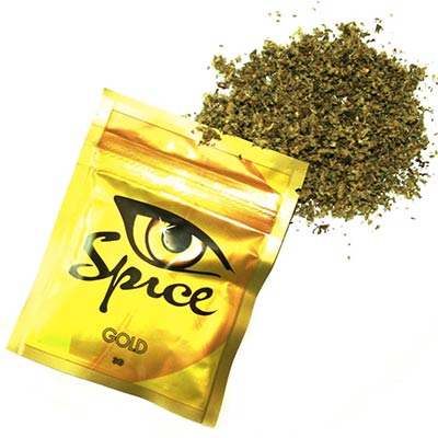 Image showing the former legal high Spice, outlawed